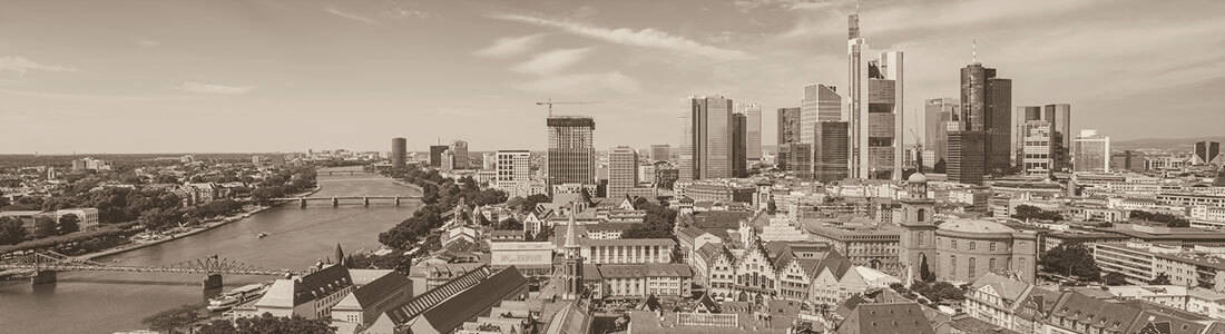 Skyline von Frankfurt