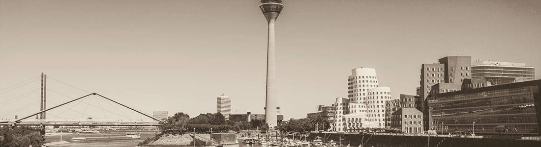 Skyline of Duesseldorf